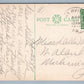 NEWVILLE PA  BIG SPRING AVE. & RAILROAD STREET ANTIQUE POSTCARD