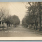 BRIDGETON NJ BANK STREET ANTIQUE REAL PHOTO POSTCARD RPPC