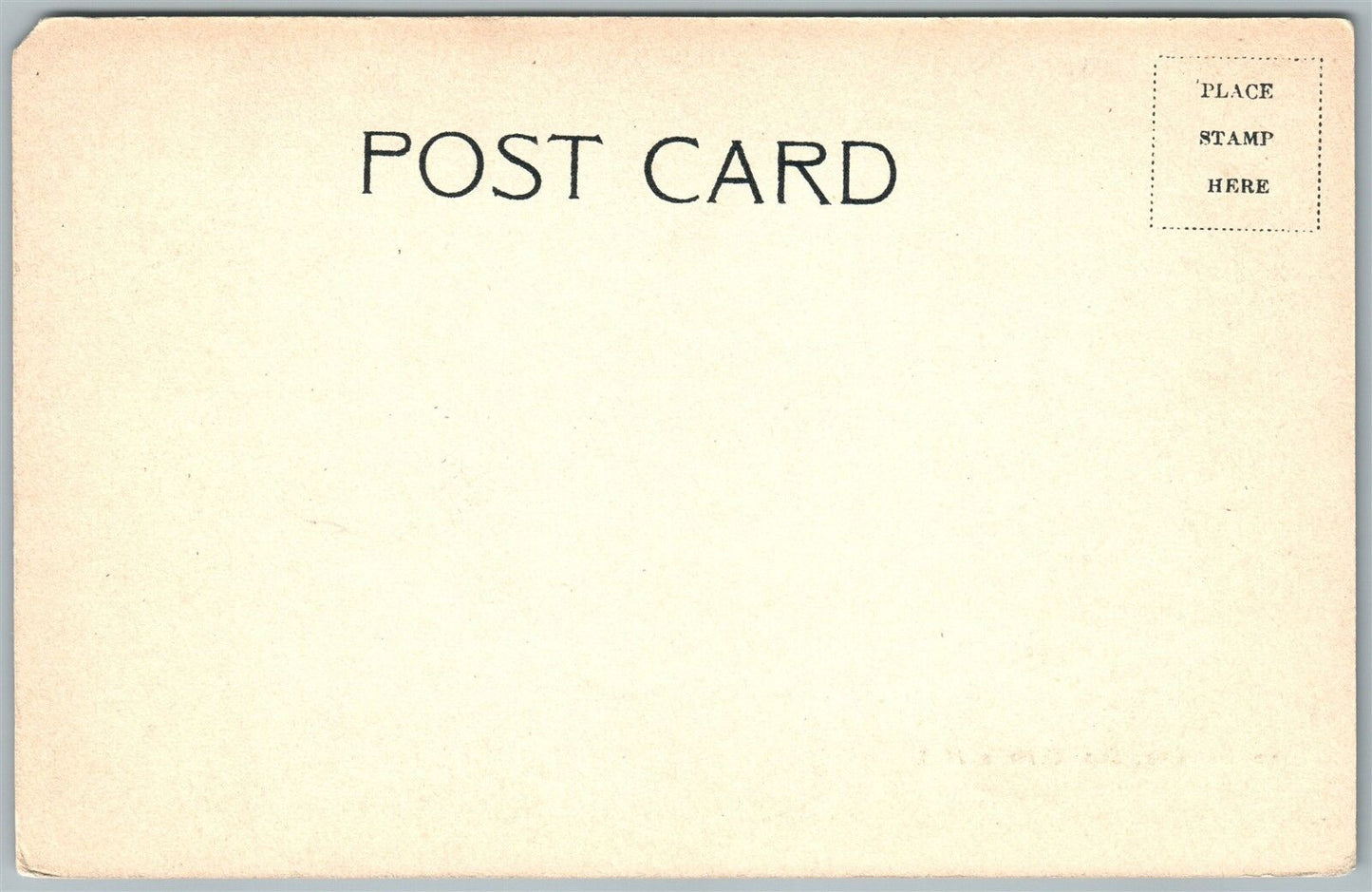 EAST ORANGE NJ CENTRAL AVENUE UNDIVIDED ANTIQUE POSTCARD