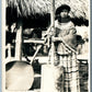 SEMINOLE INDIAN WOMAN FLORIDA VINTAGE REAL PHOTO POSTCARD RPPC