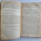 1762 BOOK OF COMMON PRAYER in ENGLISH w/ PSALMS of DAVID ANTIQUE