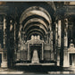 PALACE INTERIOR ANTIQUE REAL PHOTO POSTCARD RPPC