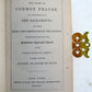 1857 COMMON PRAYER PROTESTANT CHURCH in of AMERICA w/ BRASS CLASP antique