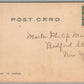 WALLINGFORD CT SIMPSON'S BLOCK ANTIQUE POSTCARD