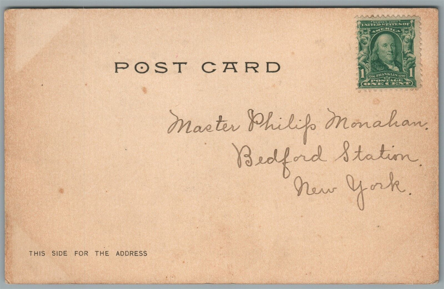 WALLINGFORD CT SIMPSON'S BLOCK ANTIQUE POSTCARD