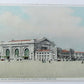 VINTAGE 1919 POSTCARD UNION PASSENGER STATION KANSAS CITY MO depot train railway