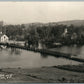 BROOKFIELD VT FLOATING BRIDGE ANTIQUE REAL PHOTO POSTCARD RPPC