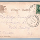 LONG BRANCH NJ DRIVING ON OCEAN AVENUE WEST END ANTIQUE POSTCARD