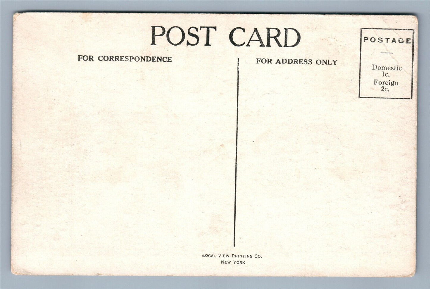 LAMBERTVILLE NJ J. JEFFERSON STREET ANTIQUE POSTCARD