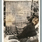 AMERICAN INDIAN RUG WEAVER VINTAGE REAL PHOTO POSTCARD RPPC