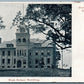 TRUMANSBURG NY HIGH SCHOOL BUILDING ANTIQUE POSTCARD