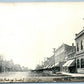 CAPAC MI MAIN STREET ANTIQUE REAL PHOTO POSTCARD RPPC