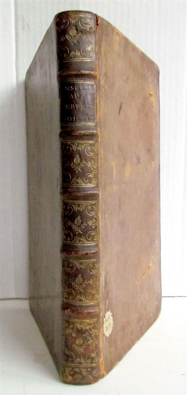 1656 LAW BOOK by Antonius ANSELMO antique Archdukes Albert and Isabella laws