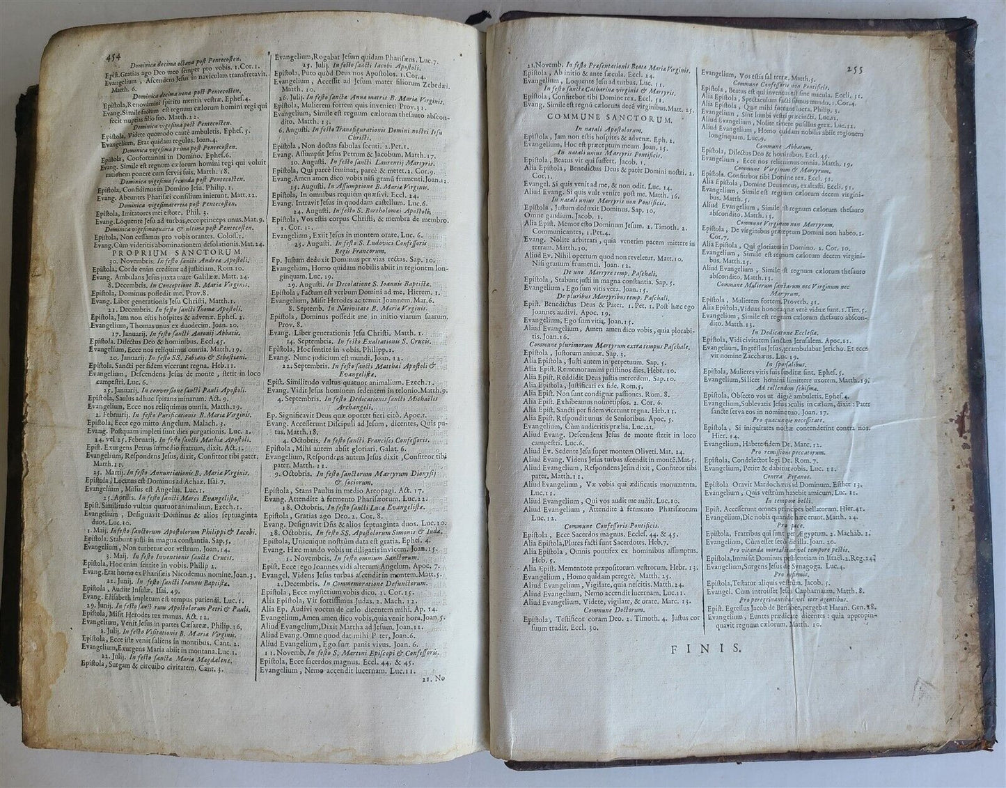 1675 BIBLE in LATIN ANTIQUE FOLIO printed in Lyon France