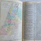 1858 BIBLE in ENGLISH antique SIGNED BINDING w/ DATED CLASP ILLUSTRATED w/ MAPS