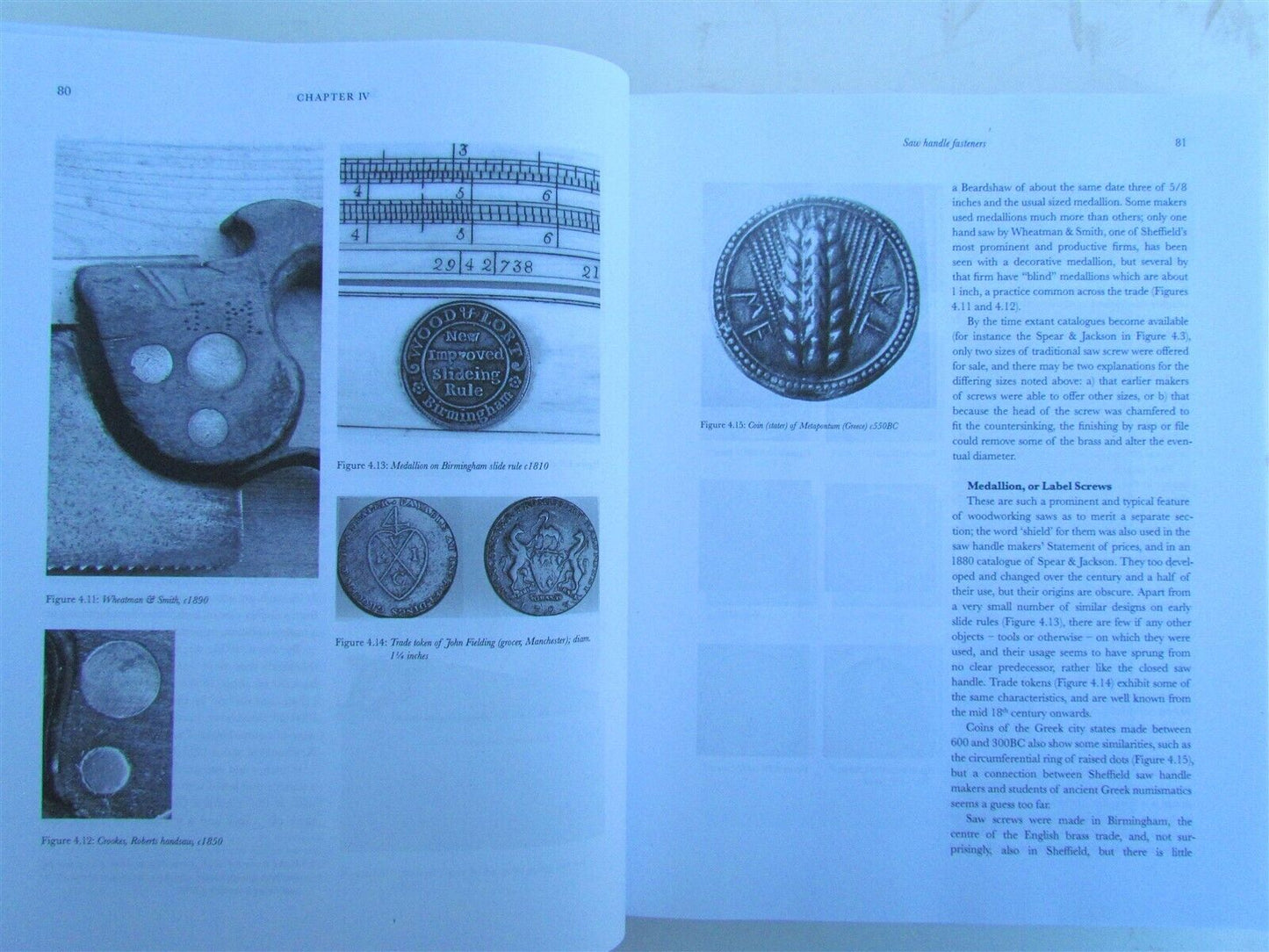 BRITISH SAWS & SAW MAKERS from 1660 by SIMON BARLEY ILLUSTRATED