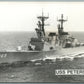 MILITARY SHIP USS PETERSON VINTAGE REAL PHOTO POSTCARD RPPC