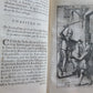 1716 DON QUIXOTE DE LA MANCHE 2 VOLS antique ILLUSTRATED RARE FRENCH EDITION