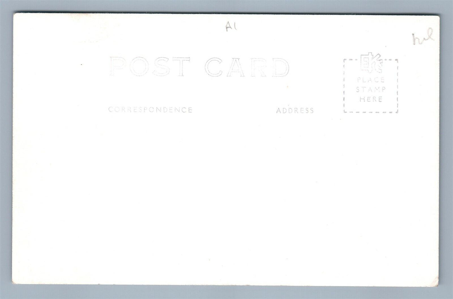 EAST TEXAS PA PLAYGROUND VINTAGE REAL PHOTO POSTCARD RPPC w/ AMERICAN FLAGS