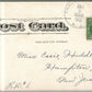 THREE BRIDGES NJ REFORMED CHURCH ANTIQUE POSTCARD