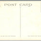 STATE COLLEGE PA MAIN ENTRANCE TO COLLEGE ANTIQUE POSTCARD