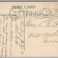 SALISBURY BEACH MA THE LEIGHTON HOTEL ANTIQUE POSTCARD