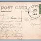 HERMON MA BOY'S SCHOOL WEST HALL ANTIQUE REAL PHOTO POSTCARD RPPC