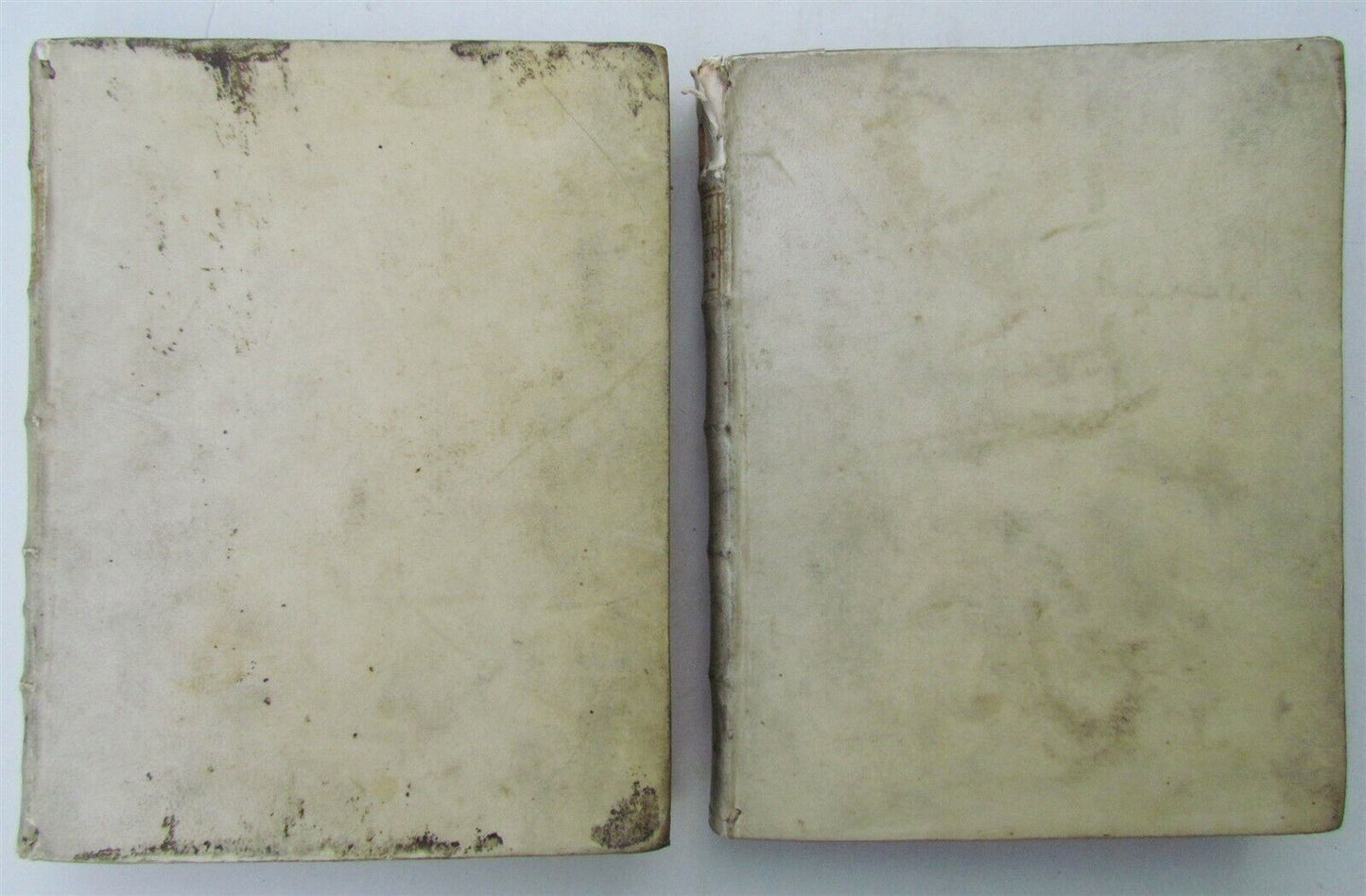 1770 2 volumes VELLUM BOUND ROMANORUM PONTIFICUM by PETRI BALLERINI