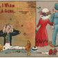 ARTIST SIGNED CARMICHAEL COMIC 1910 ANTIQUE POSTCARD