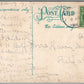 GARDINER ME RAILROAD STATION RAILWAY DEPOT ANTIQUE POSTCARD