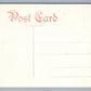 CLEVELAND OH GARFIELD CASKET ANTIQUE POSTCARD