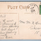 ALDEN NY EXCHANGE STREET 1910 ANTIQUE POSTCARD