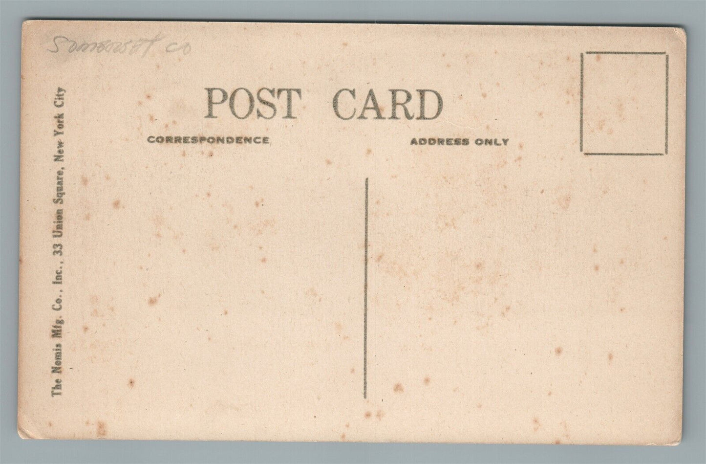 EAST MILLSTONE NJ SCHOOL ANTIQUE POSTCARD