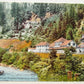 VINTAGE 1911 POSTCARD SHASTA SPRINGS STATION CALIFORNIA S.P.R.R. railroad depot