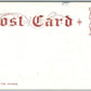 OCEAN GROVE N.J. OCEAN PATHWAY & AUDITORIUM UNDIVIDED ANTIQUE POSTCARD