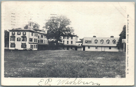 PEEKSKILL NY MILITARY ACADEMY ANTIQUE POSTCARD