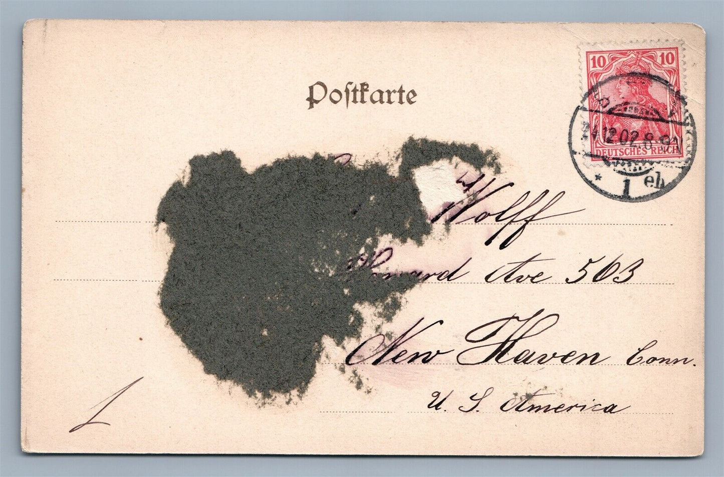 BREMEN GERMANY KORNKAMMER ANTIQUE POSTCARD