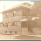 LAKEWOOD NJ CLIFTON AVENUE ANTIQUE REAL PHOTO POSTCARD RPPC