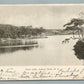 ASBURY PARK NJ DEAL LAKE 1906 ANTIQUE POSTCARD