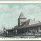 CORAOPOLIS PA RAILROAD STATION RAILWAY DEPOT ANTIQUE POSTCARD