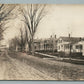 MERIDIAN NY STREET SCENE ANTIQUE REAL PHOTO POSTCARD RPPC