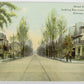 ANTIQUE 1911 POSTCARD BROAD AVENUE LOOKING EAST FROM 26th STREET ALTOONA PA