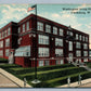 CLARKSBURG W.Va WASHINGTON IRVING HIGH SCHOOL ANTIQUE POSTCARD