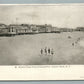 ASBURY PARK NJ BEACH FRONT FROM FISHING PIER ANTIQUE POSTCARD