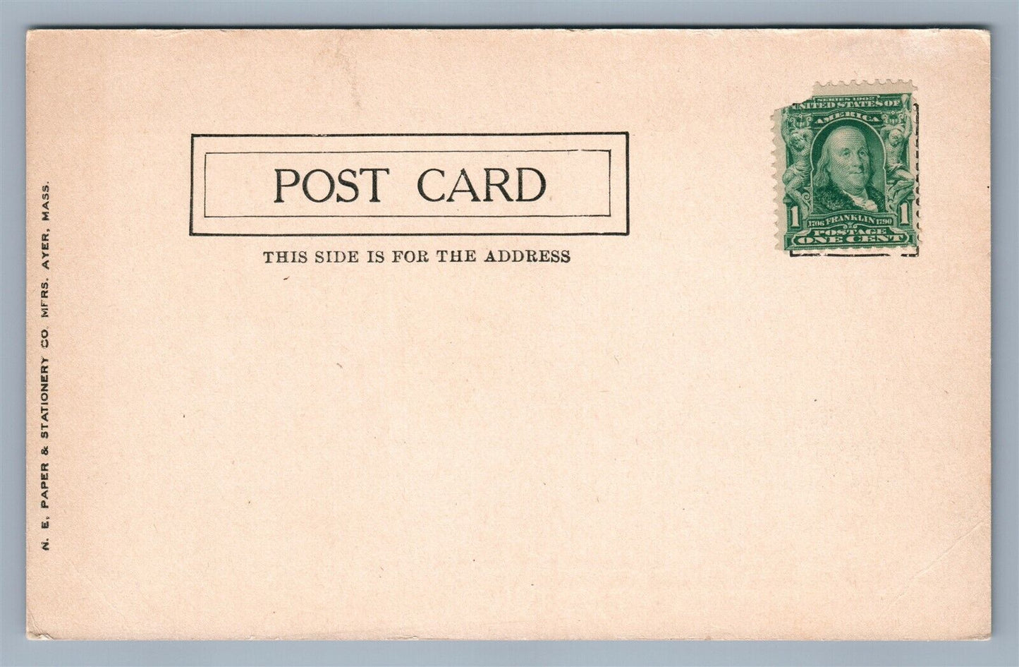 CARTHAGE NY LeROY MILL ANTIQUE POSTCARD