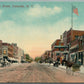 DANSVILLE NY MAIN STREET ANTIQUE POSTCARD