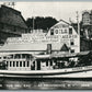 str VUE DEL EAU STEAMSHIP PROVIDENCE RI VINTAGE REAL PHOTO POSTCARD RPPC