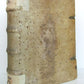 1581 GERMAN RELIGIOUS SERMONS antique PIGSKIN BINDING 16th CENTURY