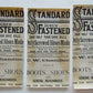 SET OF 3 ANTIQUE VICTORIAN TRADE CARDS BOOTS & SHOE ADVERTISING