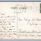 GREEN BAY WI EAST SIDE HIGH SCHOOL 1908 ANTIQUE POSTCARD